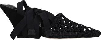 Jacquemus The High Espadrilles - Dames - Schoenen - Zwart - Maat: 38 EU Leer