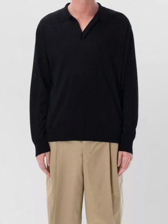 Roberto Collina long sleeve polo knit regular fit