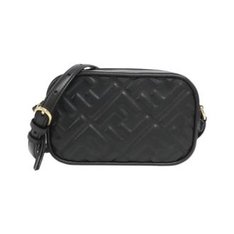 Fendi Pre-owned Leren Schoudertas - Dames - Pre-owned - Zwart - Maat: ONE Size Leer