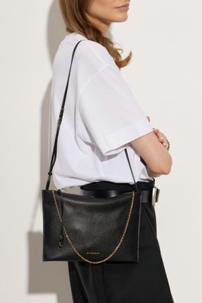 Givenchy Voyou Shoulder Bag, Womens, Black