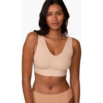 Harper Wilde Bliss Bralette in Beige at Nordstrom, Size 4X-Large