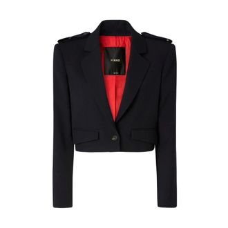 Pinko Manna Blazer - female - PINKO - Blazers - Blue - XS - Jackets