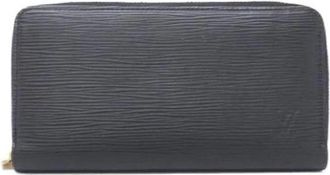Louis Vuitton Pre-owned Lange portemonnee (bi-fold) - unisex - Vintage Accessoires - Zwart - ONE Size - Leer - Vintage