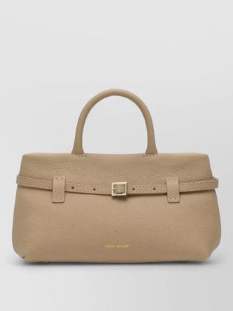 Manu Atelier structured tote bag top handle buckle