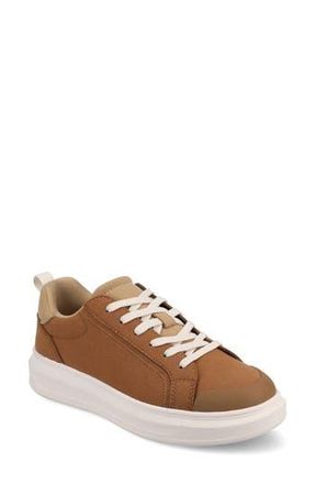 Journee Collection Meeya Woven Casual Sneaker in Brown at Nordstrom Rack, Size 6.5