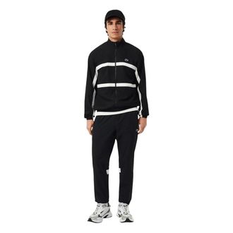 Lacoste Training Sets, male, Black, Size: XS Sport Printed Tracksuit