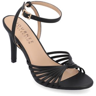 Journee Collection Women & apos;s Vanita Medium and Wide Width Dress Sandals