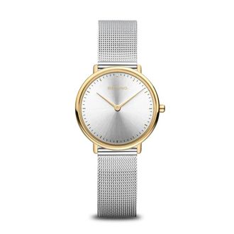 Bering Womens Watch Classic 29 mm 3 ATM Sapphire Glass Slim Design Milanese Bracelet 15729-010 - female - BERING - Watches - Gray - ONE SIZE - Accessories