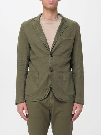 Mason's Blazer a monopetto in cotone e lino Masons