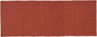 KASANOVA Tappeto bagno 60x130 cm in ciniglia terracotta