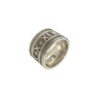 Tiffany & Co. Silver Silver 925 Band Ring (Pre-Owned)