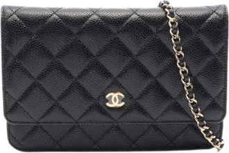 Chanel Pre-owned Matelasse Grained Calf Shoulder Bag - - Pre-owned - Donna - Nero - ONE SIZE