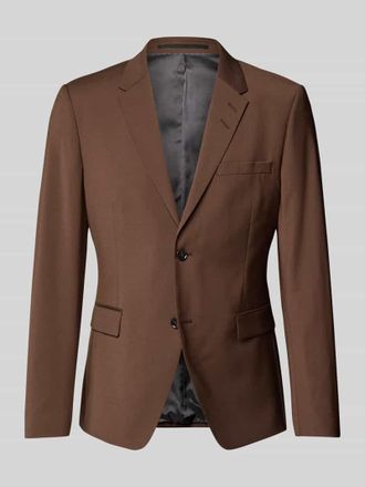 Tiger Of Sweden Slim Fit 2-Knopf-Sakko mit Pattentaschen Modell Jamie in Mittelbraun, Gr&ouml;&szlig;e 48