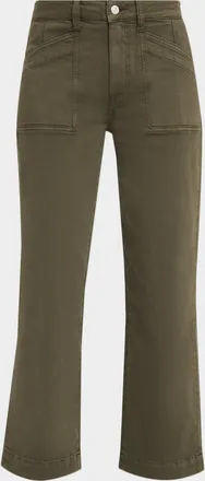 Paige Quincy Straight Ankle Jeans