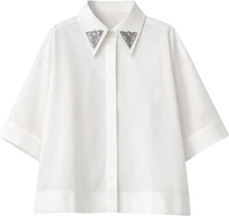 Pinko Shirts - Dames - Overhemden - Wit - L - Overhemden
