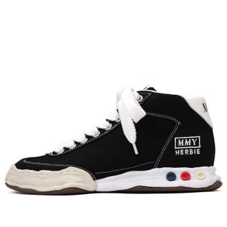 Miharayasuhiro HERBIE OG Sole Canvas High-top Sneaker Black A09FW703-BLK