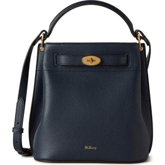 Mulberry Islington Leather Bucket Bag in Night Sky at Nordstrom