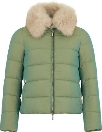 Moorer Toris Padded Jacket - Dames - Winterjassen - Groen - S - Polyester - Jassen