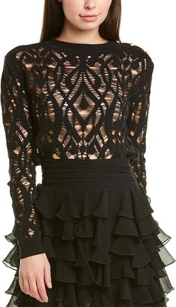 Balmain Distressed Sweater