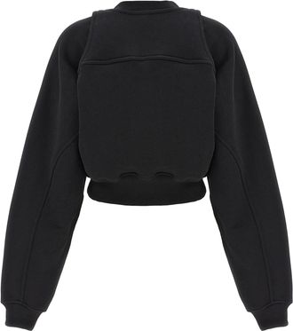 Off-white Womens Bicolor Cotton Sweatshirt Clothing
