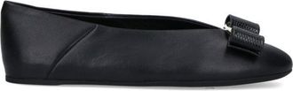 Ferragamo Vanna Ballet Flats - Black