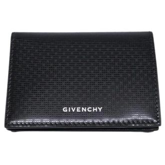 Givenchy Pre-owned Wallets, male, Black, Size: ONE SIZE Pre-owned Card Case