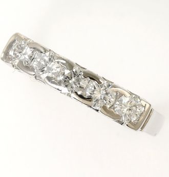 C&A Platinum Platinum 900 Band Ring (Pre-Owned)