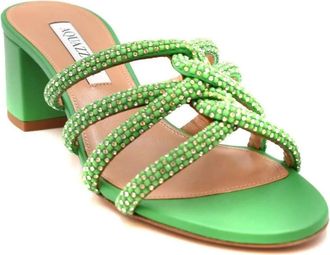 Aquazzura Sandalen - Sandals Green - Gr. 36 (EU) - in Grün - für Damen