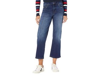 Kut from the Kloth Charlotte High-Rise Fab AB Culottes in Resolved Womens Jeans Resolved : 12, Spandex/Rayon/Polyester