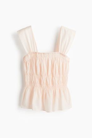 H&M Draped Top in Powder Pink at Nordstrom, Size Xx-Large