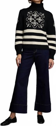 Love Binetti Arlo Sweater In Black Multi