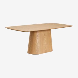 Sklum Mesa De Comedor Rectangular En Madera (200x100 Cm) Aura Sklum