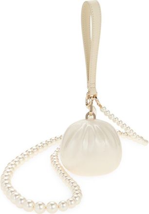 Simone Rocha Pearl Dim Sum Clutch in Pearl/Pearl at Nordstrom