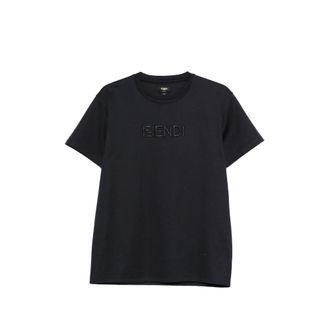 Fendi Embroidered-logo T-shirt