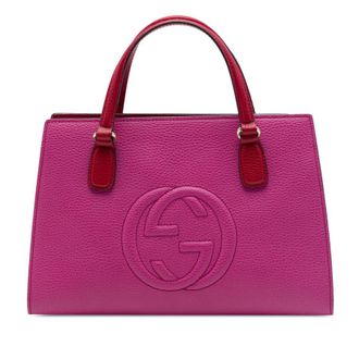 Gucci Pre-owned Gucci Medium Leather Soho Satchel Ladies NX9XVQIUBW64OOTY