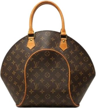 Louis Vuitton Pre-owned Ellipse - Dames - Pre-owned - Bruin - Maat: ONE Size Leer