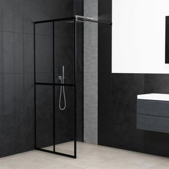 vidaXL Cabina Doccia Con Vetro Temperato Trasparente 118x190 Cm Vidaxl