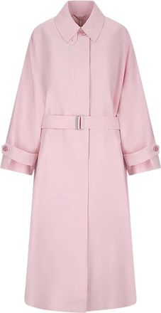 Magda Butrym Trench con cintura - Rosa