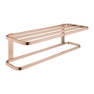 GROHE Toallero M&uacute;ltiple Selection 600 Mm Oro Rosa Brillante Cepillado