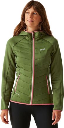 Regatta Womens/Ladies Andreson VIII Hybrid Jacket (10 UK) (Nephrite Green/Peach Bloom)