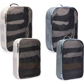 Thule Juego De Cubos Organizadores Thule 5580 Family Packing Cube, Color Gris/blanco