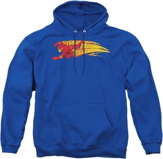 Gildan DC Comics Flash Fastest Man Alive Adult Pull Over Hoodie / Hooded Sweatshirt