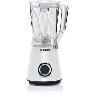 Bosch Licuidificador Vitapower Mmb6141w - 1200 W - 30000 Rpm - 2 Velocidades + Turbo - Vaso De 2 L - 4 Cuchillas Removibles - Blanco