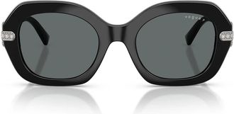 Vogue Sunglasses Vo5706 Sb W44/81 Black/Dark Gray Women Polarized