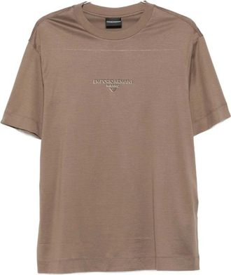 Emporio Armani Hombre, Camisetas, Marrón, Talla: S