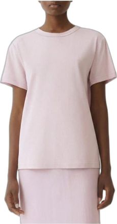 Fabiana Filippi Jersey T-shirt - Dames - T-shirts - Roze - XS - Katoen - Tops