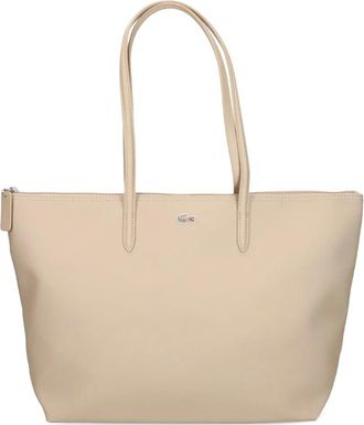 Lacoste Large L.12.12 Concept tote bag - Neutrals