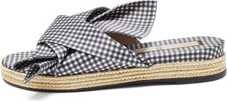 N&deg;21 Sandali a quadretti - Nero