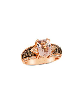 Le Vian 14K Rose Gold 1.68 Ct. Tw. Diamond & Morganite Ring