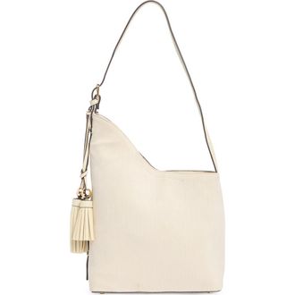 Steve Madden Fawn Shoulder Bag in Cotton Deboss Suede at Nordstrom Rack